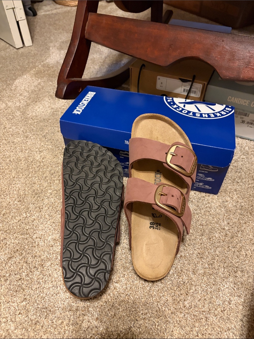 Birkenstock Arizona big buckle!